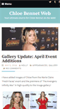 Mobile Screenshot of chloe-bennet.com